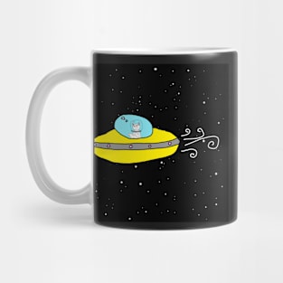 UFO Haku in space Mug